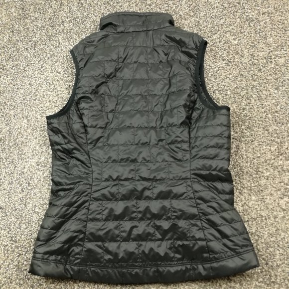 NWT 2022 Patagonia Vest Nano Puff Full Zip Black Womens Small 84247 $149 - Picture 7 of 10